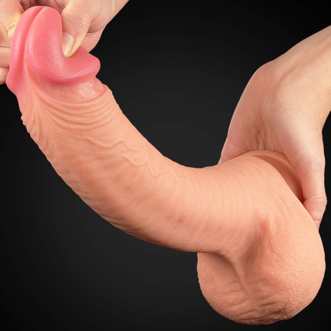 Gode réaliste King Size XL Nature Cock 25 x 6cm
