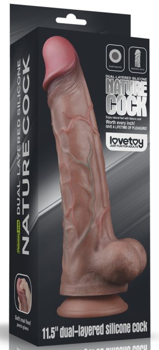 Gode réaliste Luck Nature Cock 23 x 5.5cm