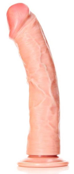 Gode réaliste Mega Curved RealRock 25 x 5.6cm