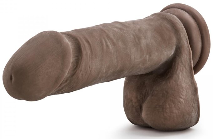 Gode réaliste Mr Magic Dr Skin 19 x 5cm Marron