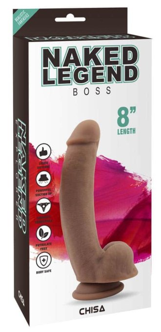Gode réaliste Naked Legend Boss 16 x 4 cm