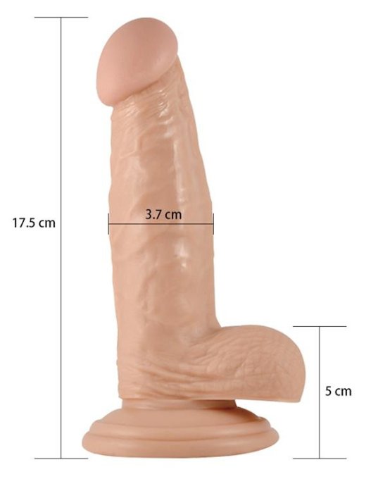 Gode réaliste Real Extrême 12 x 3.5cm
