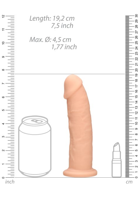 Gode réaliste Realrock 18 x 4.5 cm