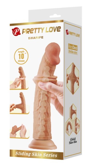 Gode réaliste Sharife 22 x 4.5cm