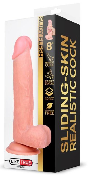 Gode réaliste Slidy Cock 15 x 4cm