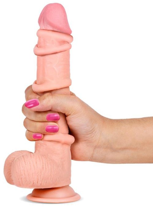 Gode réaliste Slidy Cock 17 x 4cm