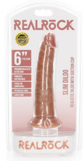 Gode réaliste Slim Dildo 15.5 x 3.8cm Latino