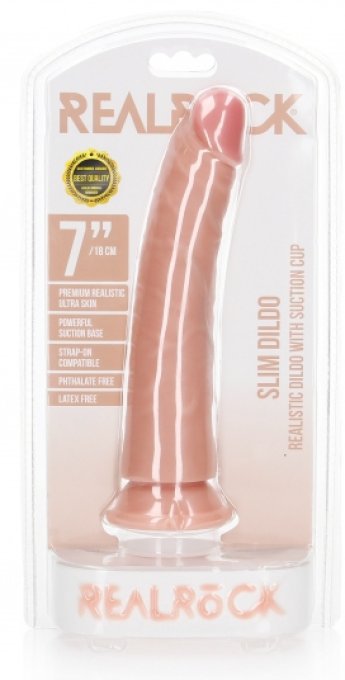 Gode réaliste Slim Dildo RealRock 18 x 4.2cm