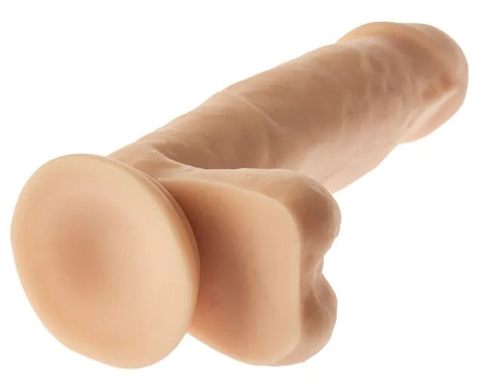 Gode réaliste Smoothy Champs 14 x 3.7cm
