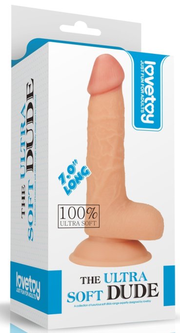 Gode réaliste Soft Dude 13 x 3.5cm