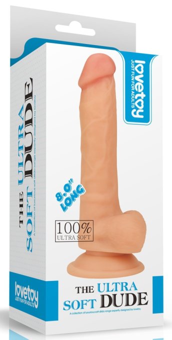 Gode réaliste Soft Dude 15 x 4cm