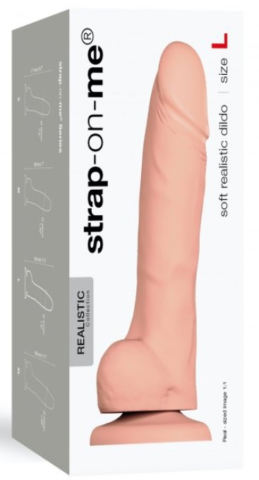 Gode réaliste Soft L 15 x 4cm