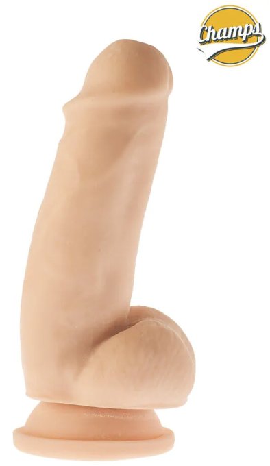 Gode réaliste Stocky Champs 12 x 4.6cm