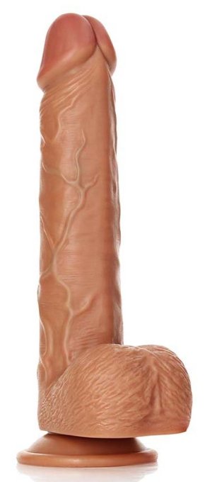 Gode réaliste Straight Dildo RealRock 21 x 5.3cm Latino