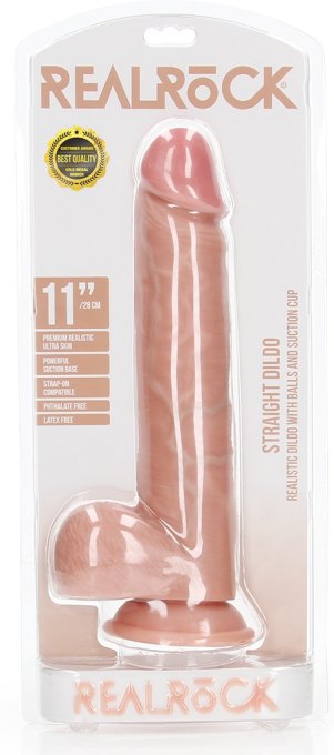 Gode réaliste Straight Up RealRock 23 x 5.7cm