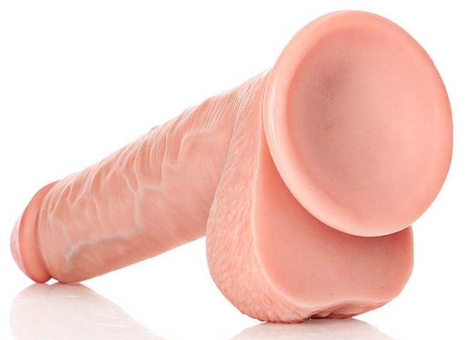 Gode réaliste Straight Up RealRock 23 x 5.7cm