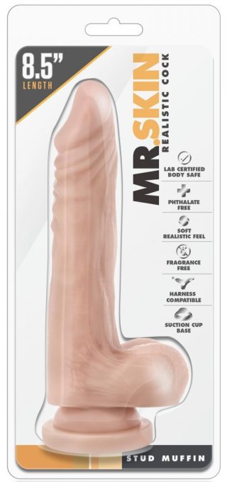 Gode réaliste Stud Muffin Dr Skin 15 x 3.8cm