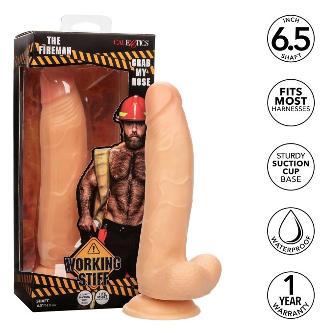 Gode Réaliste The Fireman 16 x 4.3cm