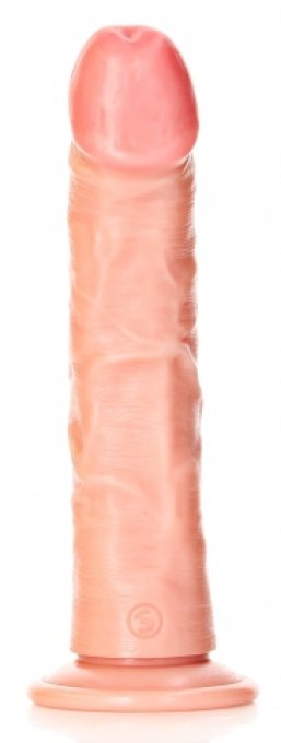 Gode réaliste Ventouse Curved RealRock 20 x 4.6cm