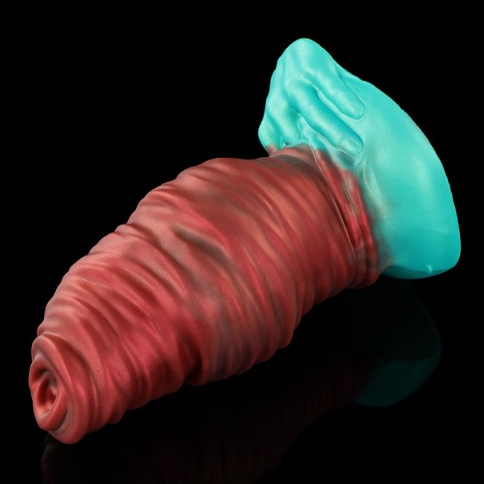 Gode Red Worm L 14 x 7cm