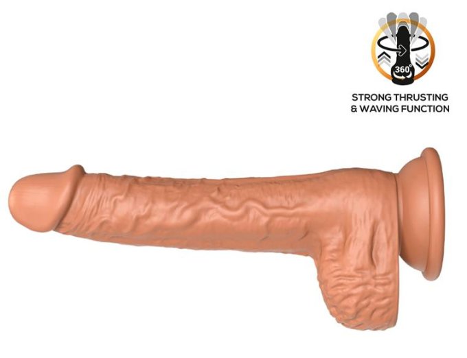 Gode Rotatif Vibrant Octavius 15 x 3.7cm