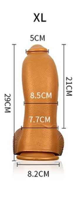 Gode silicone Ashika XL 21 x 8.5cm