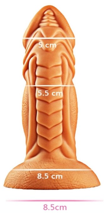 Gode silicone Fishy 18 x 5.5cm