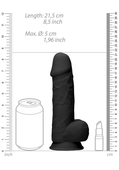 Gode silicone Realrock 16 x 5 cm