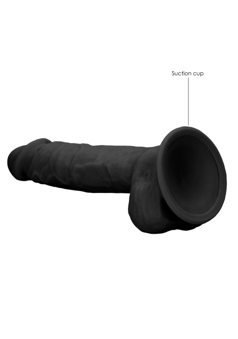 Gode Silicone realrock ventouse 18 x 4.5 cm