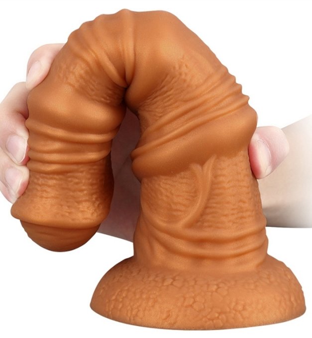 Gode silicone RibHorse 21 x 5.5cm