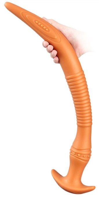 Gode silicone Vikaelis M 37 x 4cm