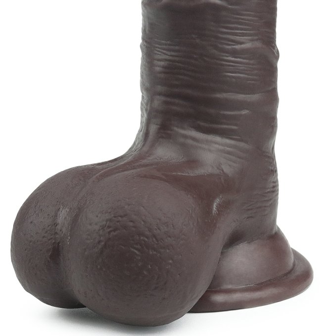 Gode Sliding Skin 15 x 4.8 cm Marron