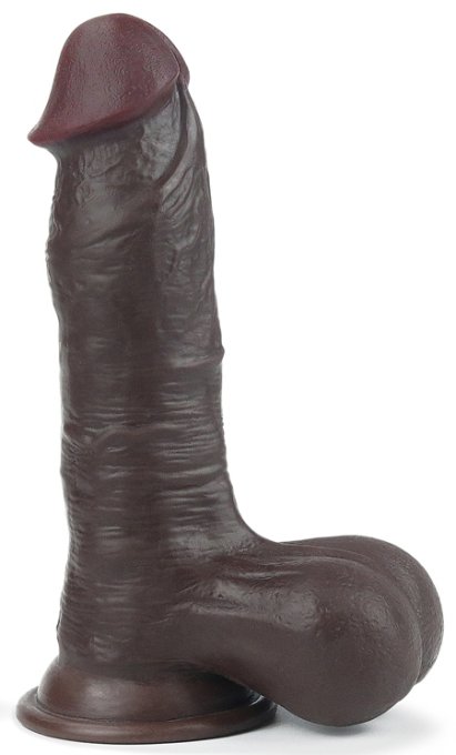 Gode Sliding Skin 15 x 4.8 cm Marron