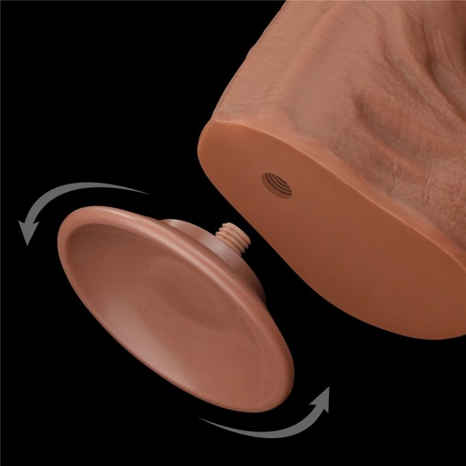 Gode Sliding Skin 27 x 6.5cm Marron