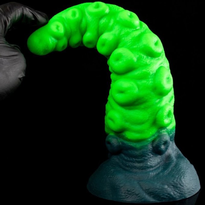 Gode tentacule Glowykrak 25 x 8.3cm