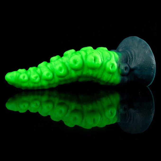 Gode tentacule Glowykrak 25 x 8.3cm