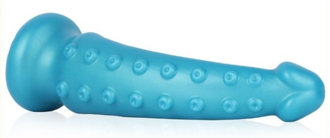 Gode Tentakel S 19 x 4.5cm Bleu