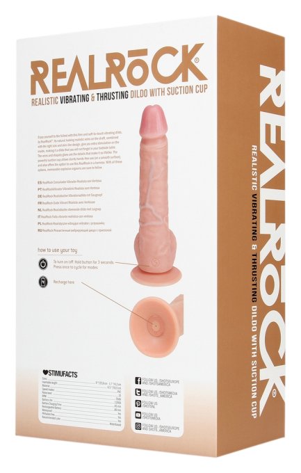 Gode Thrust Straight 17 x 4.4 cm