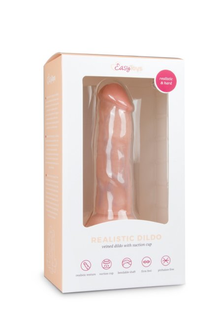 Gode ventouse réaliste 14 x 4 cm