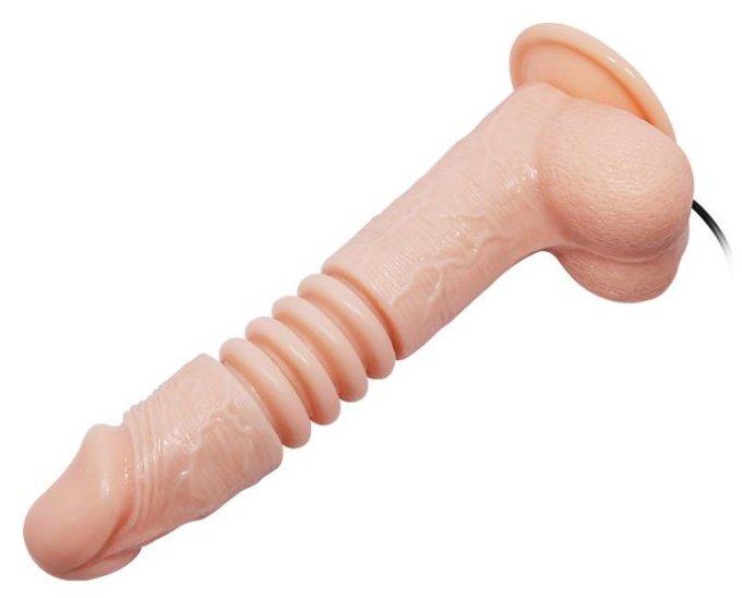 Gode vibrant à poussée Thunder Up 17 x 4cm