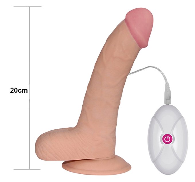 Gode vibrant Alex Vibe Soft Dude 17 x 4,5 cm