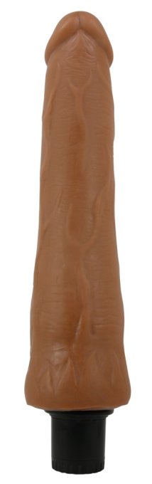 Gode Vibrant Alfredo 21 x 5.5cm Marron