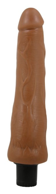 Gode Vibrant Alfredo 21 x 5.5cm Marron