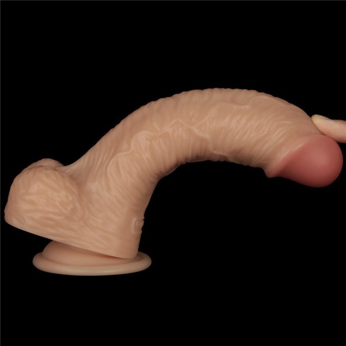 Gode Vibrant avec Bourses Power Basics 16 x 4.5cm