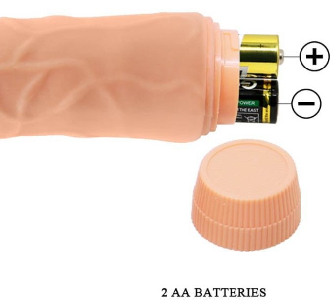 Gode vibrant Baile Jeff 17 x 4cm