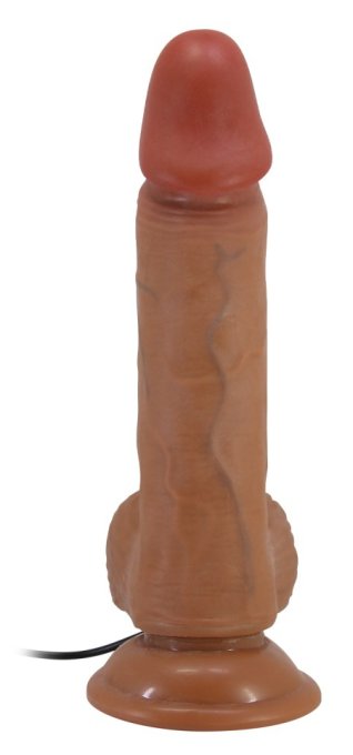 Gode Vibrant Catoblepas 14 x 4cm Marron