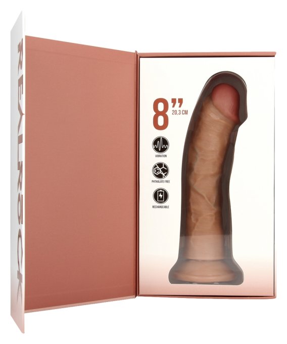 Gode vibrant Curved 20 x 4.6 cm Latino