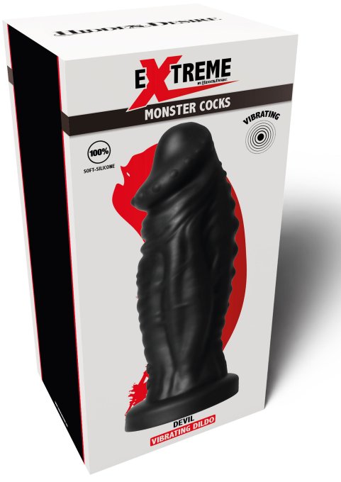 Gode vibrant Devil Cock 19 x 6.5cm