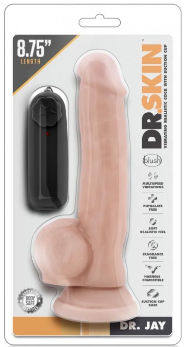 Gode vibrant Dr Jay Dr Skin 15 x 4.5cm