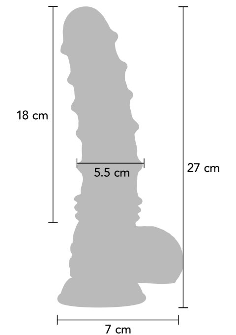 Gode vibrant Dragon 21 x 5.8cm